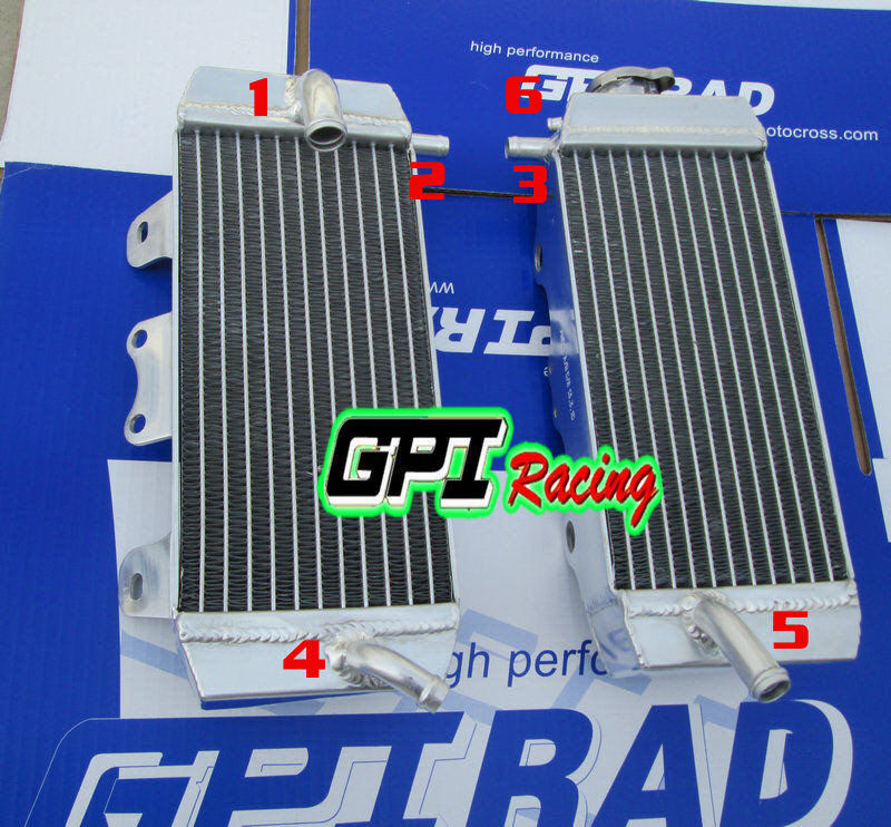 Hose Routing For WR250F or YZ250F Radiator Pair